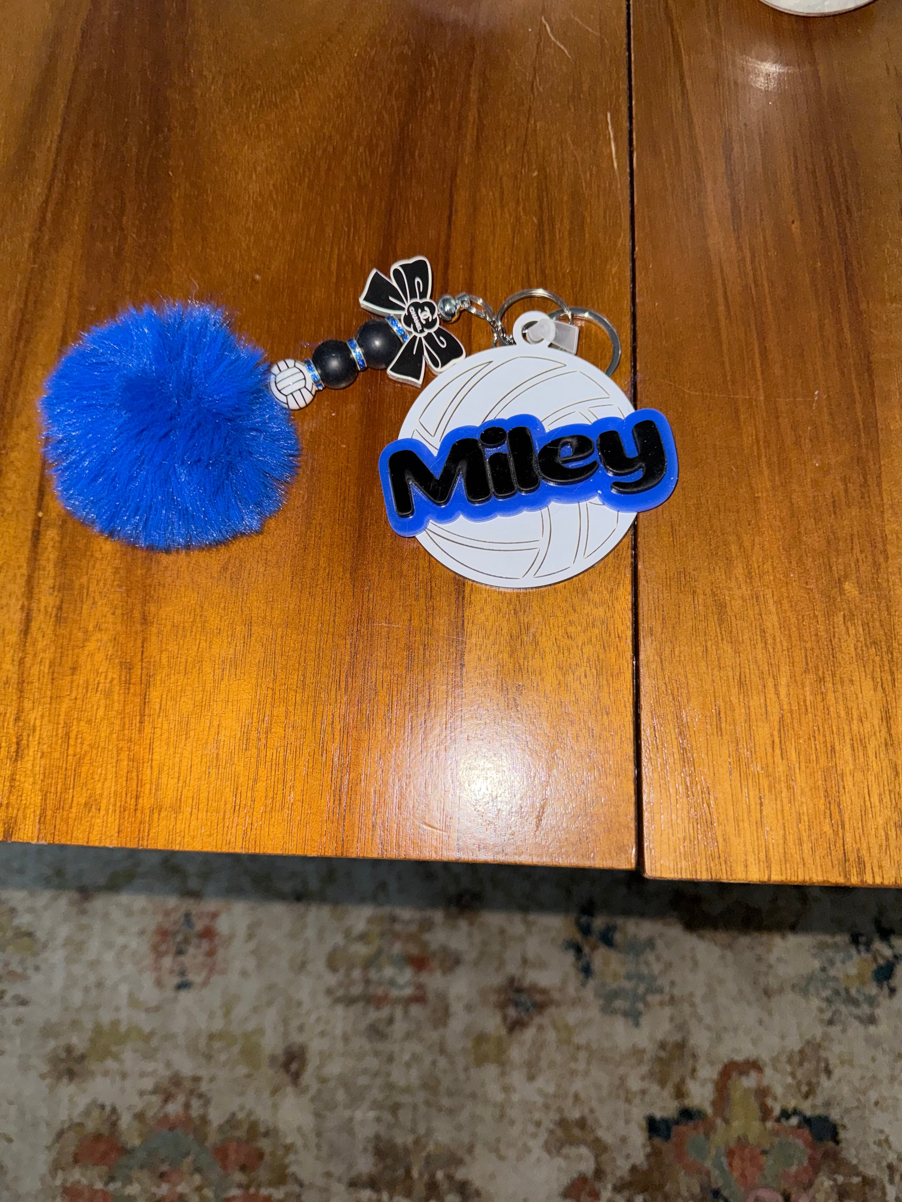 Personalized Name Keychain | Custom Acrylic Bag Charm | Backpack Tag | Purse Charm | Kids Gift 7